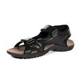 Regatta Mens Haris PU Leather Sandals - Black - 8 UK