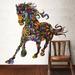 My Wonderful Walls Wild Horse Wall Decal Canvas/Fabric | 40 H x 40 W in | Wayfair stk1030LL