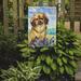 Caroline's Treasures Tibetan Spaniel 2-Sided Garden Flag, Polyester in Gray | 15 H x 11 W in | Wayfair 7078GF