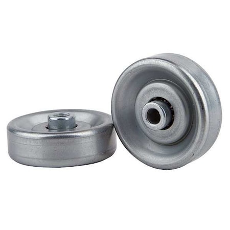UNITED SALES SW1.9X250 Skate Wheel,Steel,1-15/16" Dia.,150 lb.