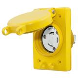 HUBBELL HBL69W47 30A Watertight Locking Receptacle 2P 3W 125VAC