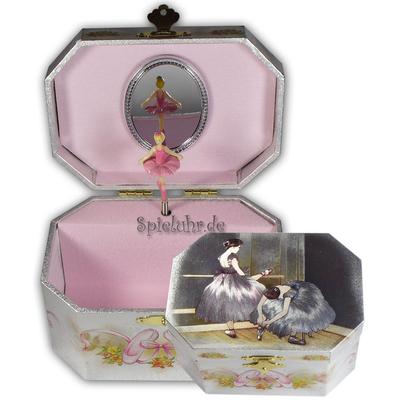 Spieluhr Schmuckkästchen/Schmuckdose mit Ballerina Image