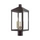 Livex Lighting Nyack 19 Inch Tall 3 Light Outdoor Post Lamp - 20592-07