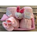 Deluxe Pretty in Pink Newborn Baby Girl Hamper - the Perfect Gift