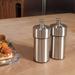 Chef Specialties Futura Salt & Pepper Grinder Set Stainless Steel/Metal in Gray | 4 H x 3.12 W x 2.5 D in | Wayfair 29910