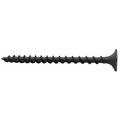 ZORO SELECT U31300.016.0200 Drywall Screw, #8 x 2 in, Steel, Flat Head Phillips