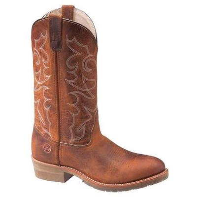 DOUBLE H BOOTS DH1592 SZ: 12D Men's 12 in Western Boot, Steel Toe, Brown, 12,