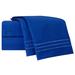 Nestl Hunting Striped Sheet Set Microfiber/Polyester | 102 H x 66 W in | Wayfair US-nstl-BS-F-royal blue