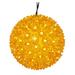 Vickerman 389850 - 150Lt x 10" LED Gold Starlight Sphere (X121007) Hanging Christmas Light Sphere