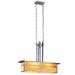 Meyda Lighting Double Bar Mission 35 Inch 2 Light Linear Suspension Light - 106377