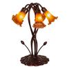 Meyda Lighting Yellow Pond Lilly 16 Inch Accent Lamp - 14931