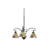 Meyda Lighting Wisteria 28 Inch 3 Light Chandelier - 16102