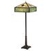 Meyda Lighting Green Pine Branch Mission 64 Inch Floor Lamp - 119175