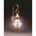 Northeast Lantern Onion 35 Inch Tall Outdoor Wall Light - 2861-DB-MED-OPT