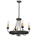 Meyda Lighting Franciscan 20 Inch 4 Light Mini Chandelier - 112632