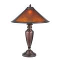 Meyda Lighting Van Erp Amber Mica 23 Inch Table Lamp - 22700