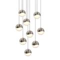 SONNEMAN Robert Sonneman Grapes 13 Inch 9 Light LED Multi Light Pendant - 2916.13-MED