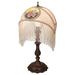 Meyda Lighting Reverse Painted Roses Accent Lamp - 18916