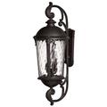 Hinkley Lighting Windsor 42 Inch Tall 6 Light Outdoor Wall Light - 1929BK