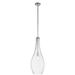 Kichler Lighting Everly 11 Inch Mini Pendant - 42475CHCLR