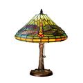 Meyda Lighting Tiffany Dragonfly 16 Inch Accent Lamp - 27158