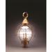 Northeast Lantern Onion 30 Inch Tall Outdoor Post Lamp - 2863-VG-MED-OPT