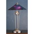 Meyda Lighting Deco Ball Plum Crazy 26 Inch Table Lamp - 82485