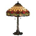 Meyda Lighting Colonial Tulip 25 Inch Table Lamp - 99270