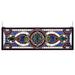 Meyda Lighting Evelyn In Lapis Transom Alternative Wall Art - 77907