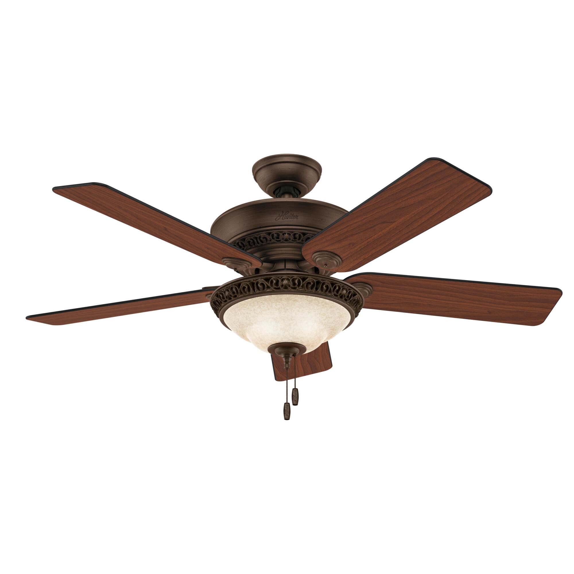 Hunter Fan Italian Countryside 52 Inch Ceiling Fan with Light Kit - 53200