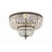 Crystorama Ceiling Mount 18 Inch 4 Light Semi Flush Mount - 718-EB-CL-MWP