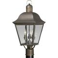 Progress Lighting Andover 21 Inch Tall 3 Light Outdoor Post Lamp - P5487-20