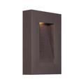 Modern Forms Urban 10 Inch Tall 3 Light LED Outdoor Wall Light - WS-W1110-BZ