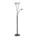 Lite Source Avington 71 Inch Torchiere Lamp - LS-81699BLK/FRO