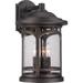 Quoizel Marblehead 17 Inch Tall 3 Light Outdoor Wall Light - MBH8411PN