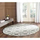 Gray/White 72 x 0.25 in Indoor Area Rug - Darby Home Co Ez Care Hand-Hooked Gray/Ivory Area Rug Polyester | 72 W x 0.25 D in | Wayfair