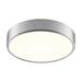 Sonneman Pi 12"W Satin Aluminum Round LED Ceiling Light