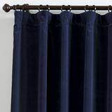 Signature Velvet Drapery Panel - Oasis, 50"W x 108"L - Ballard Designs Oasis 50"W x 108"L - Ballard Designs