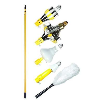 BAYCO LBC-600SDLBD Light Bulb Changer Kit, Broken Bulb Changers & Duster, For