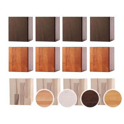 Hasena Wood-Line Füsse Massa 20 cm / Buche schoko Image