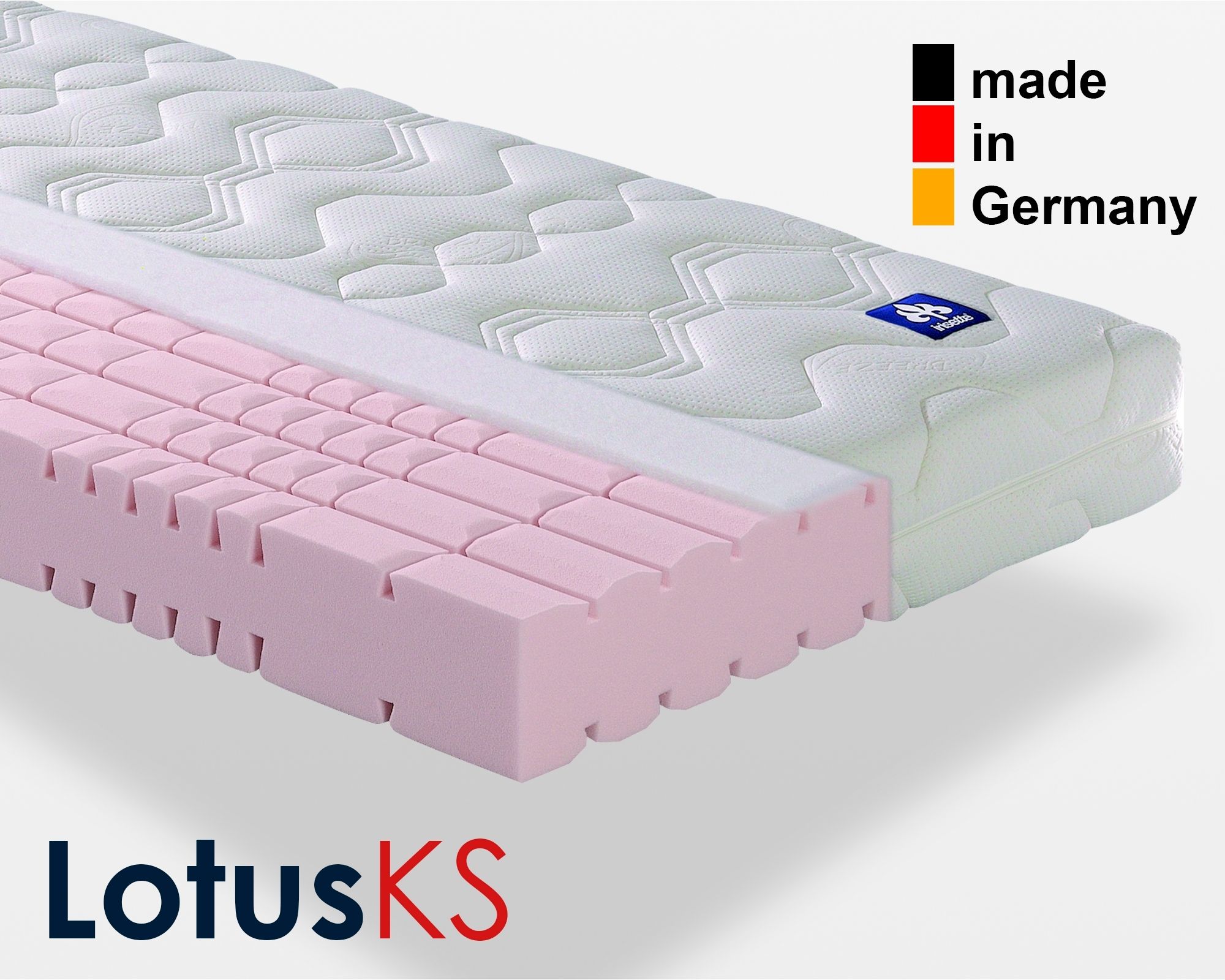 Badenia »Irisette Lotus« Komfortschaum-Matratzen 90x200 cm H4