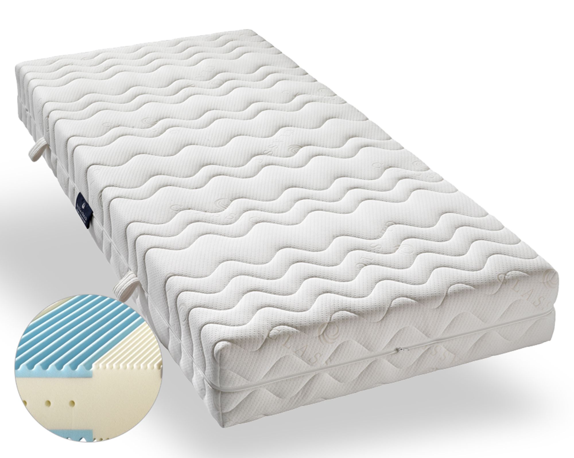 Billerbeck 7-Zonen Airtec »Comfort« Classic Komfortschaum Matratzen 140x200 cm H2