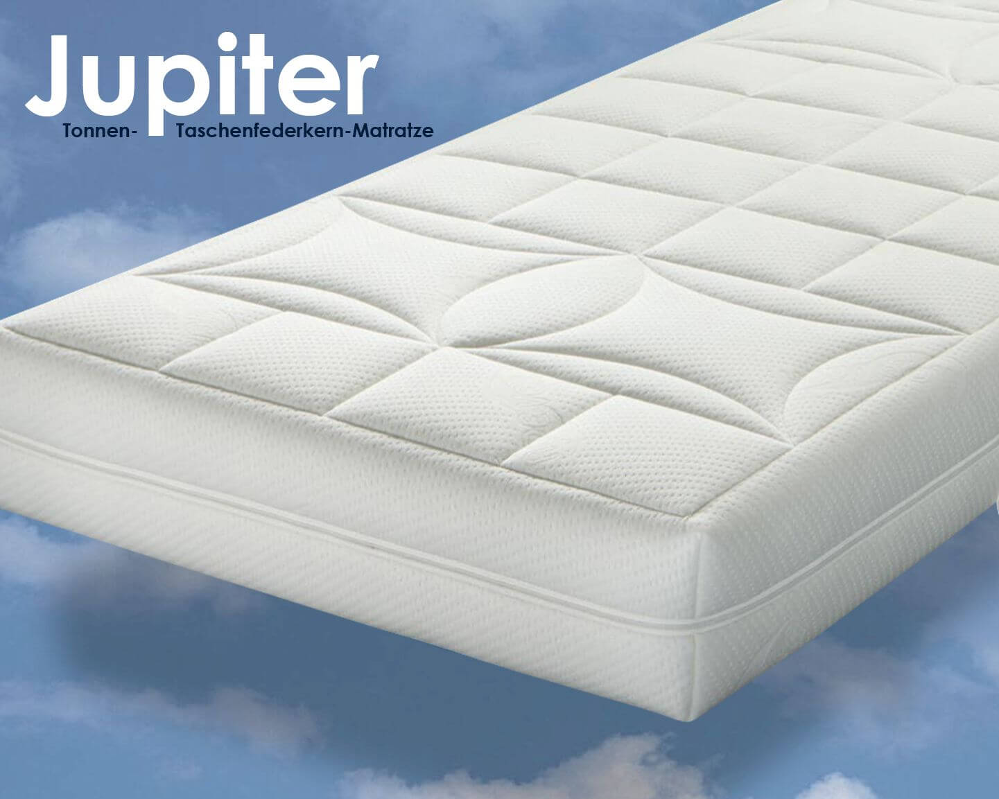 Malie »Jupiter« 7-Zonen Taschenfederkern-Matratzen 180x200 cm H3