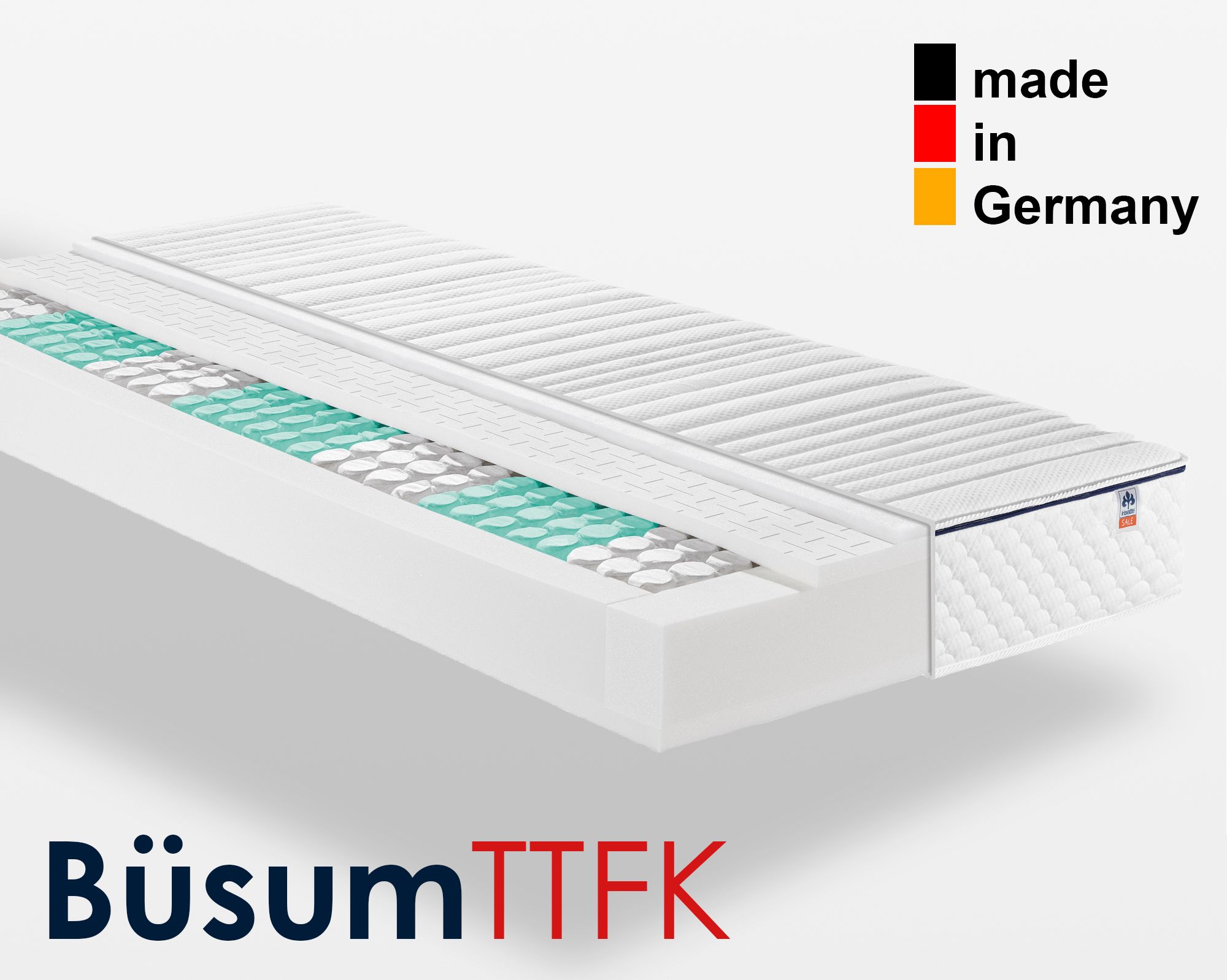 Badenia »Irisette Büsum« Taschenfederkern-Matratzen 80x200 cm H3