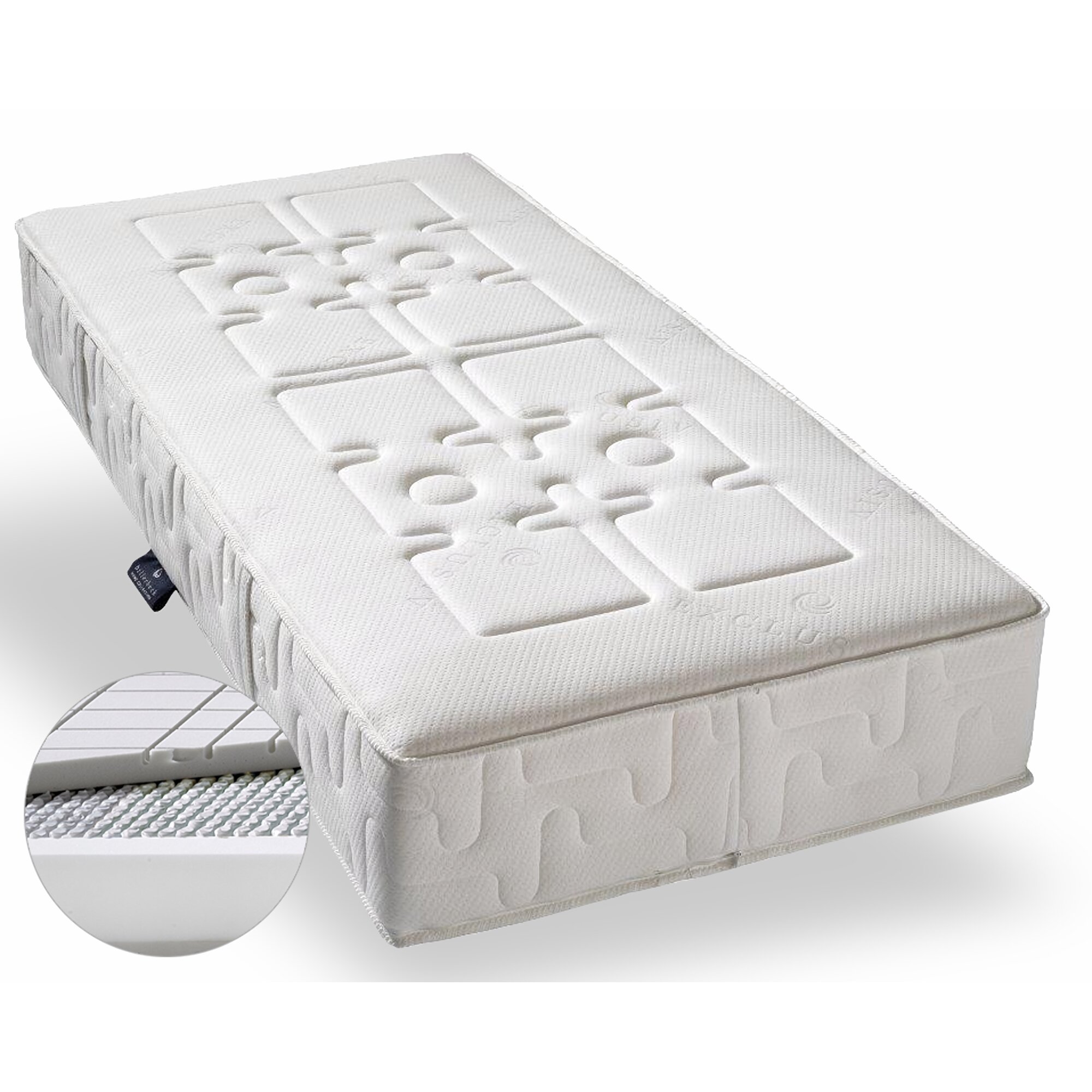 Billerbeck 7-Zonen Airtec »TTFK« Exclusiv Taschenfederkern Matratzen 120x200 cm H2