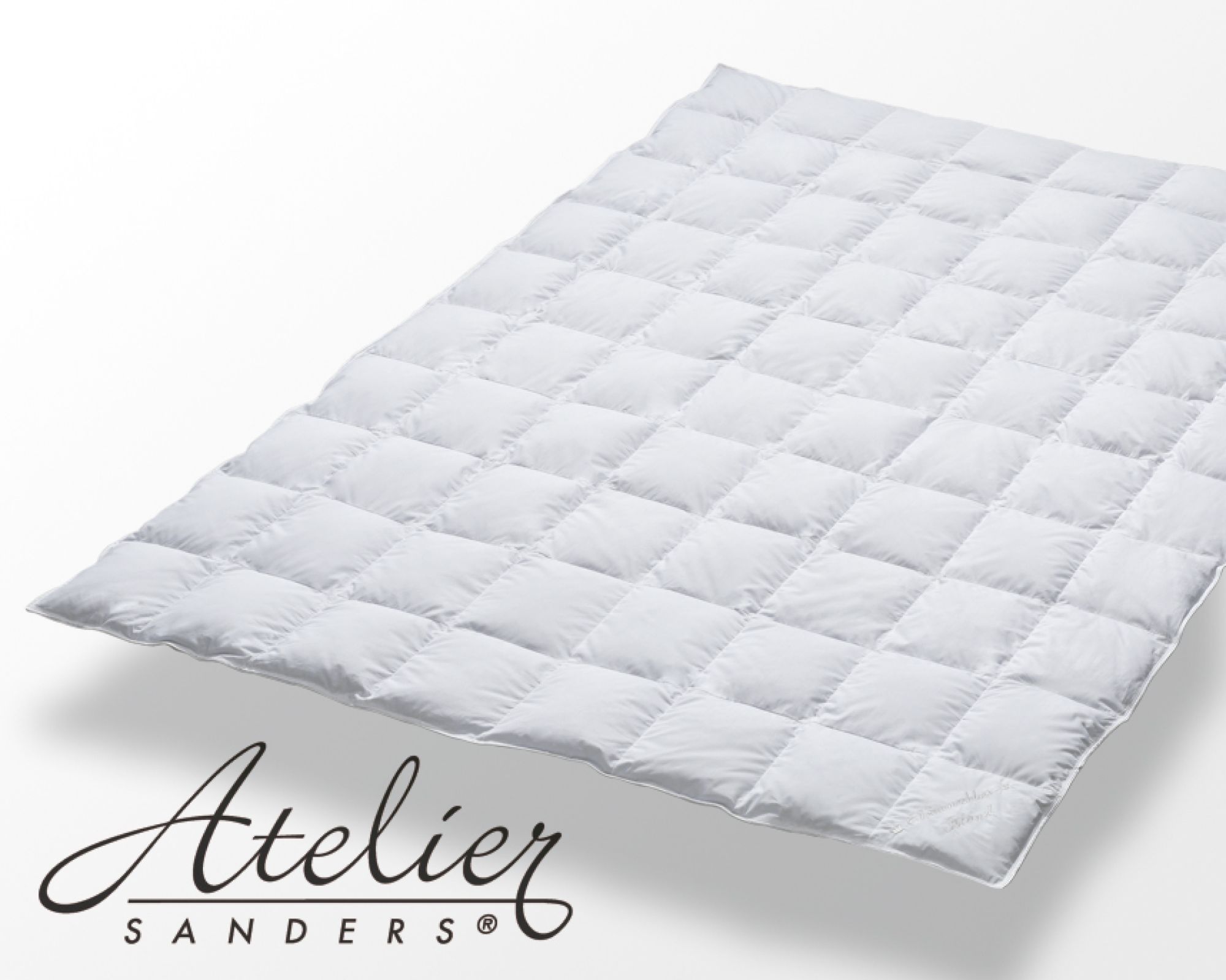 Sanders Kauffmann Exclusive Eiderdaunendecken warm 200x200 cm 750g Image