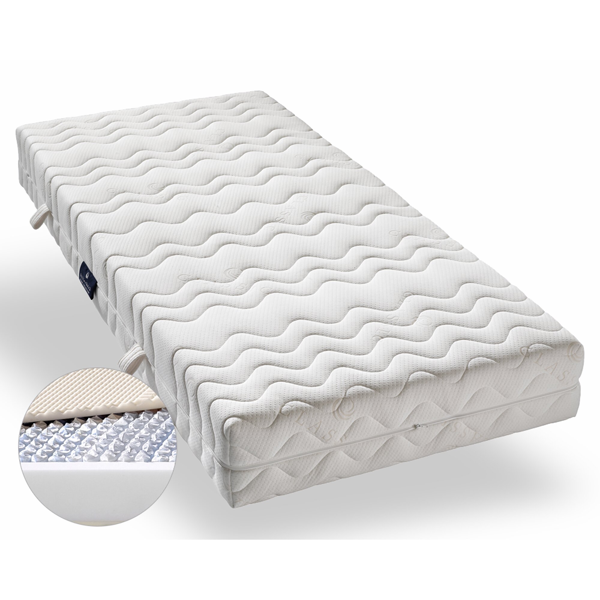 Billerbeck 7-Zonen Airtec »TTFK« Classic Taschenfederkern Matratzen 90x190 cm H2