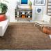 SAFAVIEH Harvey Solid Plush Shag Area Rug Taupe 7 6 x 9 6