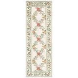 SAFAVIEH Chelsea Makayla Floral Wool Runner Rug Ivory 2 6 x 10