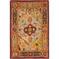 SAFAVIEH Heritage Regius Traditional Wool Area Rug Multi 4 x 6